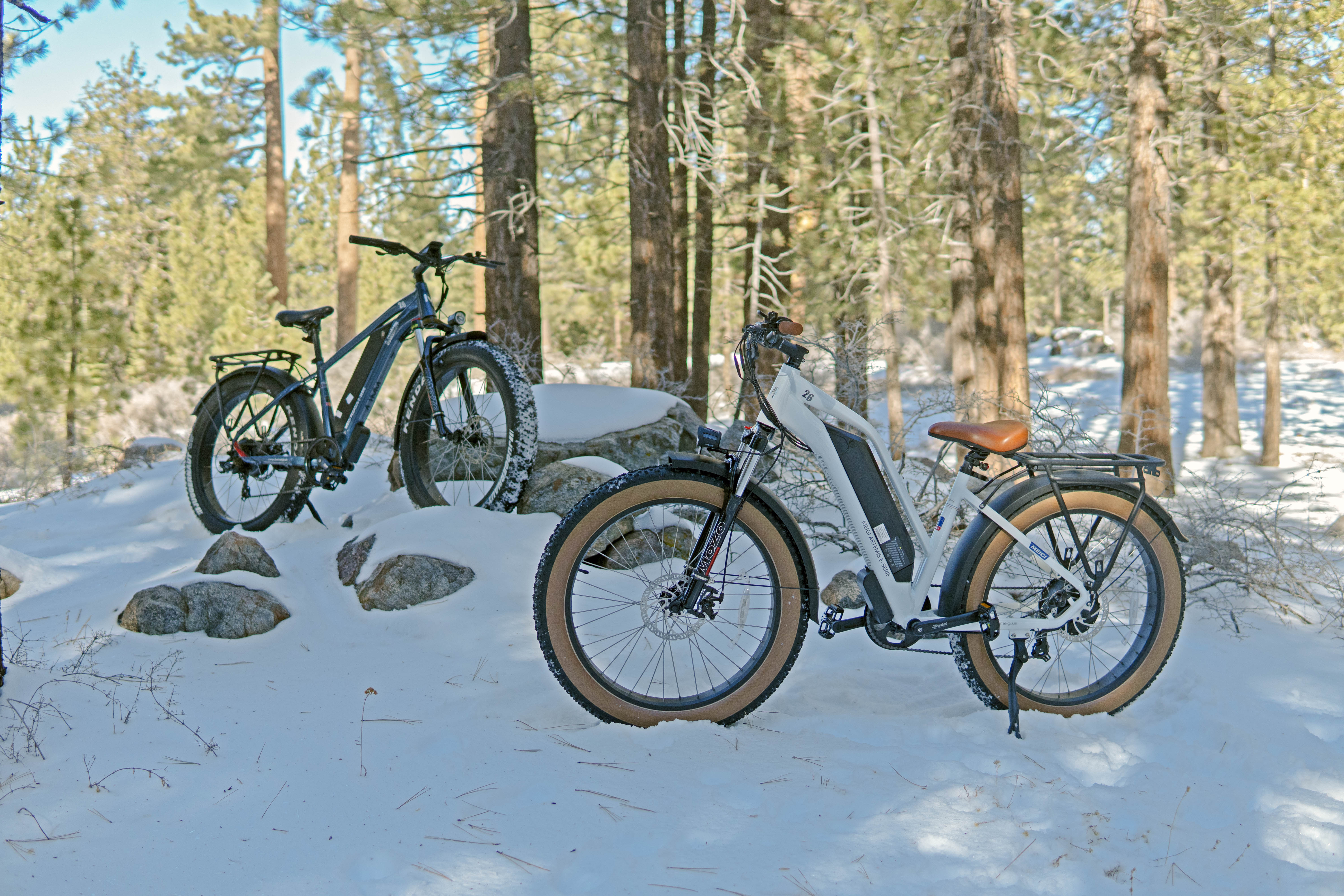 Fat tire mountain ebike 26*4.0inch electric bicycle full suspension electric mountain bike - daywins